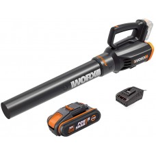 Nuovo soffiatore a batteria WORX WG547E batteria 20V litio 2.0Ah tecnologia "TURBINE" - leggero ed efficace